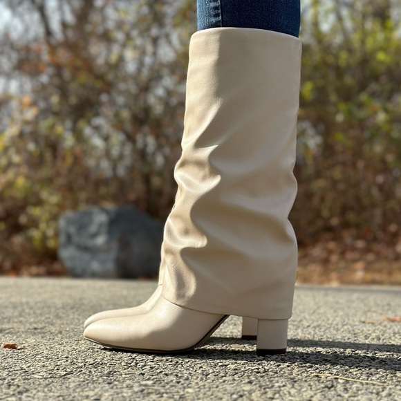 Beige Boots - Picture 1 of 7